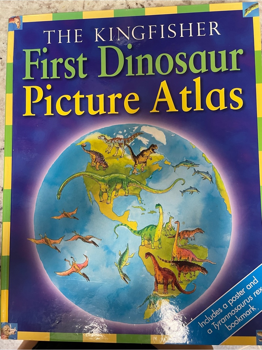 First Dinosaur Picture Atlas - Blue/Green